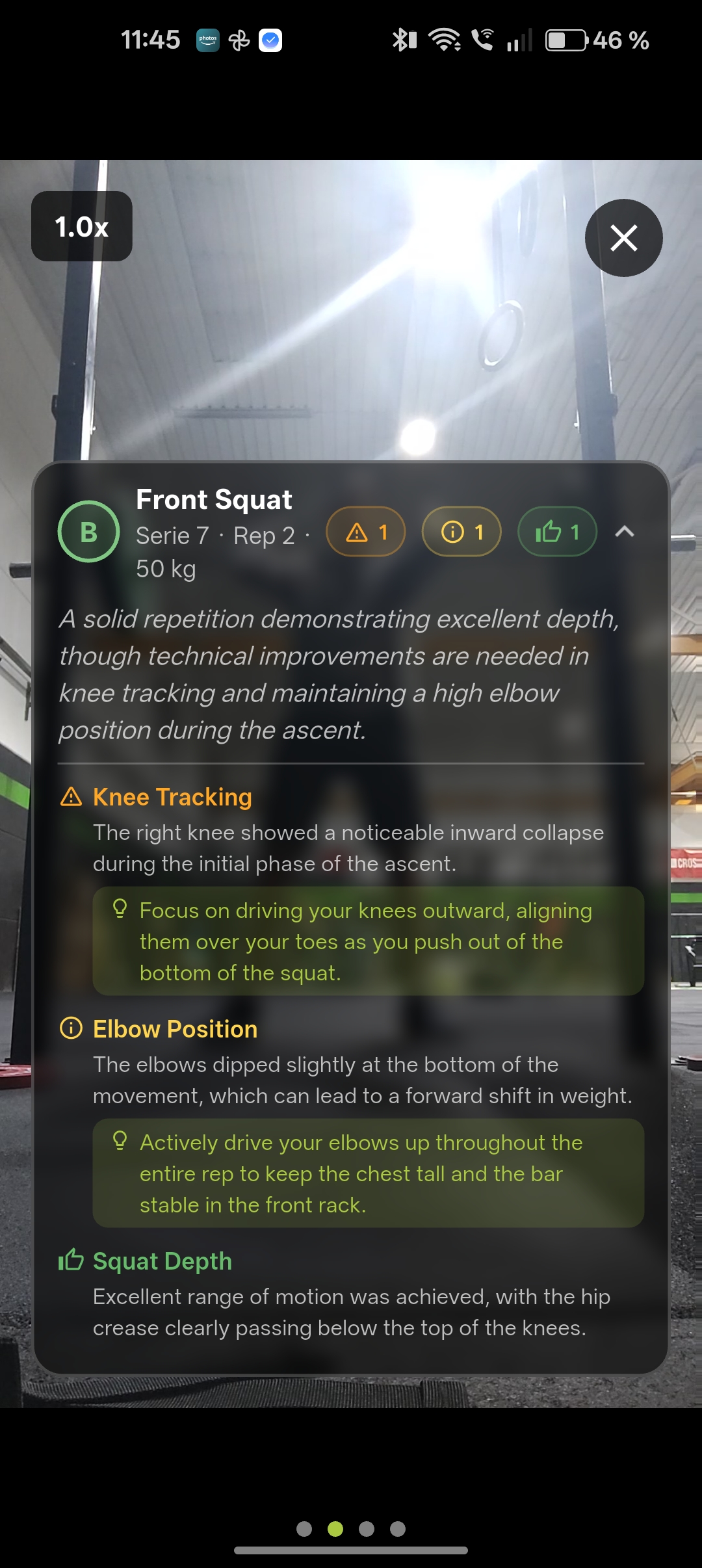 FITIZENS per-rep detail
